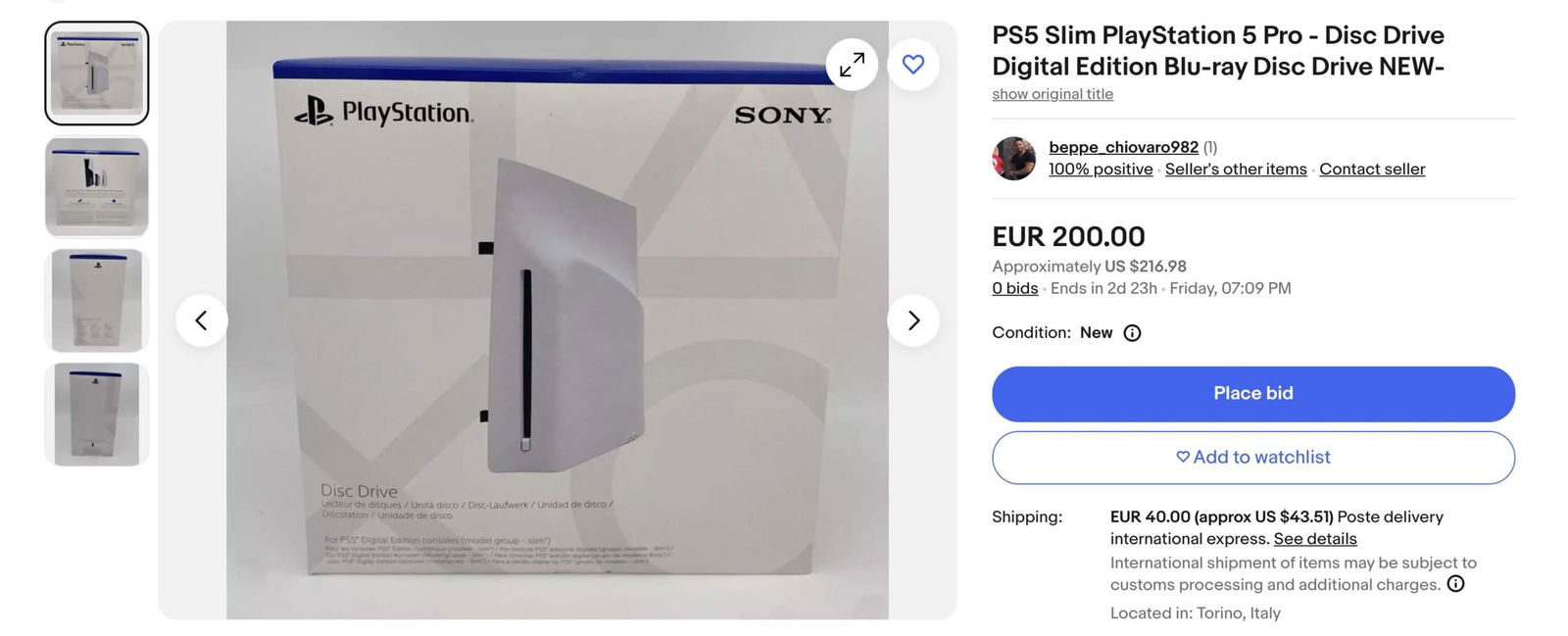 PS5 Disc Drive Sells Like Hotcakes as Scalpers Take Advantage